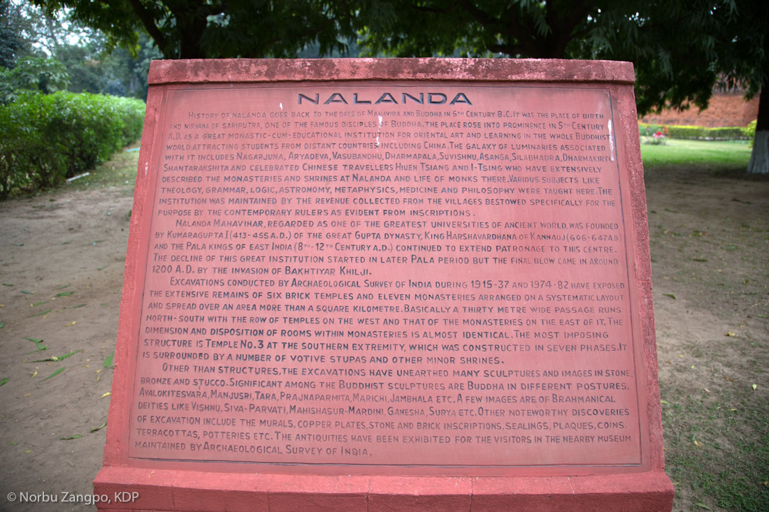 Pilgrimage to the Site of the Ancient Buddhist University of Nalanda ...